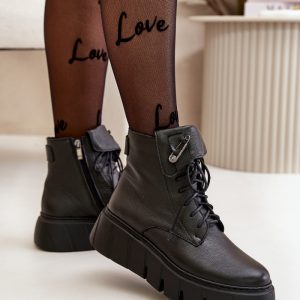 Laarsjes op sleehak model 199282 Step in style