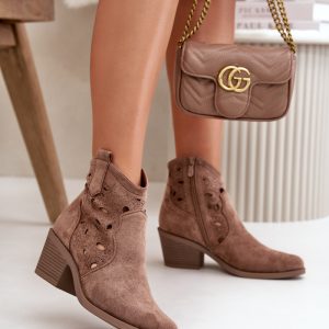 Laarsjes met hoge hak model 199397 Step in style