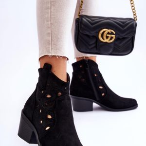 Laarsjes met hoge hak model 199423 Step in style