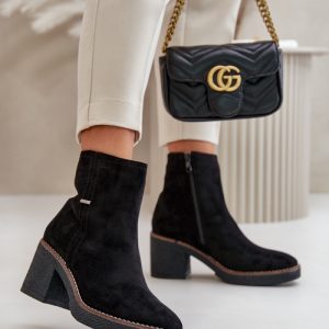 Laarsjes met hoge hak model 199844 Step in style
