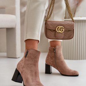Laarsjes met hoge hak model 199846 Step in style