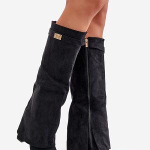Laarzen met hoge hakken model 199977 Step in style