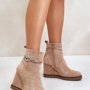 Laarsjes op sleehak model 200088 Step in style