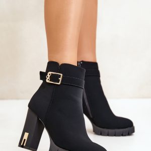 Laarsjes met hoge hak model 200106 Step in style