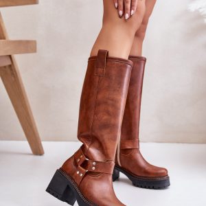 Laarzen met hoge hakken model 201306 Step in style