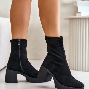 Laarsjes met hoge hak model 201528 Step in style