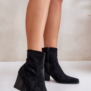 Laarsjes met hoge hak model 201548 Step in style