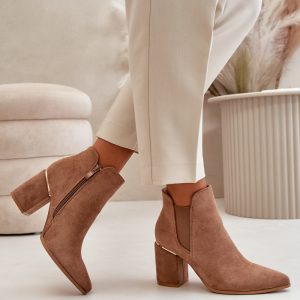 Laarsjes met hoge hak model 201550 Step in style