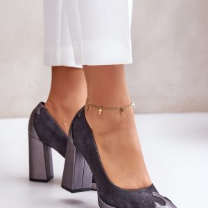 Pumps met dikke hak model 201727 Step in style