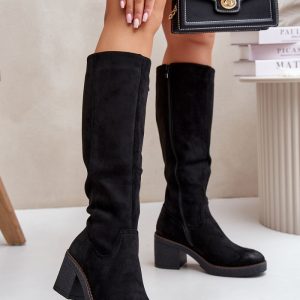Laarzen met hoge hakken model 202103 Step in style