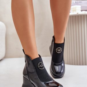 Laarsjes op sleehak model 202132 Step in style