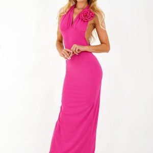 Lange jurk model 202678 Yolo Look