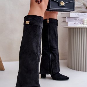 Laarzen met hoge hakken model 202728 Step in style