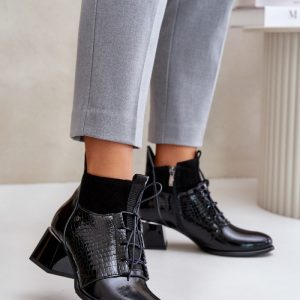 Laarsjes met hoge hak model 202811 Step in style