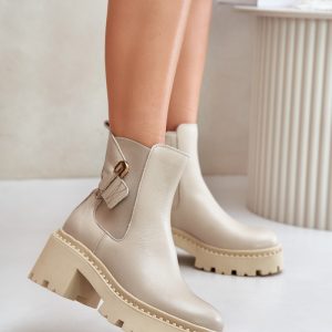 Laarsjes met hoge hak model 202815 Step in style