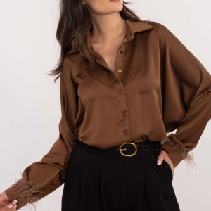 Overhemd met lange mouwen model 203104 Italy Moda