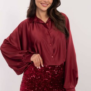 Overhemd met lange mouwen model 203113 Italy Moda