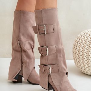 Laarzen met hoge hakken model 203505 Step in style