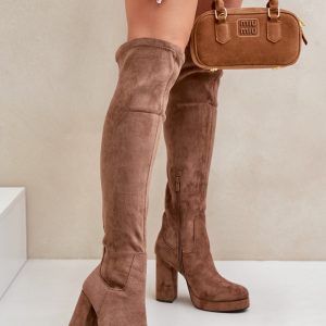 Laarzen met hoge hakken model 203507 Step in style