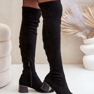 Laarzen met hoge hakken model 203512 Step in style