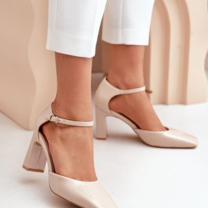 Pumps met dikke hak model 203595 Step in style