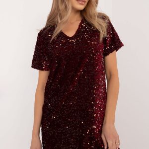 Korte jurk model 203737 Italy Moda