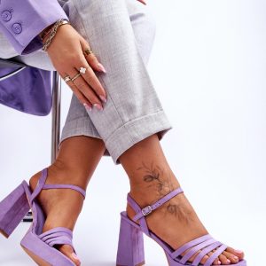 sandalen op hak model 179119 Step in style