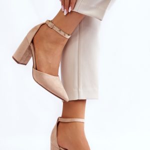 Pumps met dikke hak model 181456 Step in style