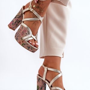 sandalen op hak model 181850 Step in style