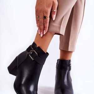 Laarsjes op sleehak model 185432 Step in style