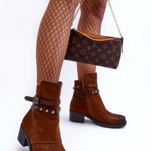 Laarsjes met hoge hak model 185640 Step in style
