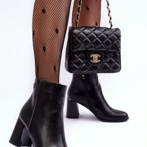 Laarsjes met hoge hak model 185647 Step in style