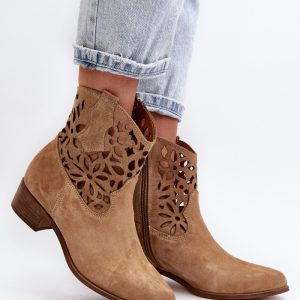 Laarsjes met hoge hak model 191870 Step in style
