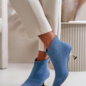 Laarsjes met hoge hak model 199856 Step in style