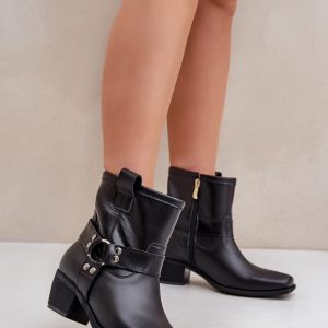 Laarsjes met hoge hak model 203874 Step in style