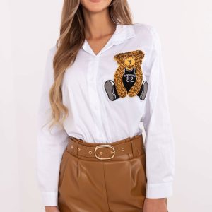 Overhemd met lange mouwen model 203936 Italy Moda