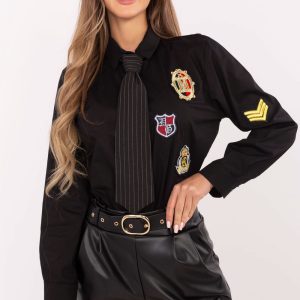 Overhemd met lange mouwen model 203949 Italy Moda