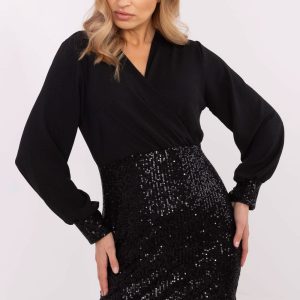 Korte jurk model 204354 Italy Moda