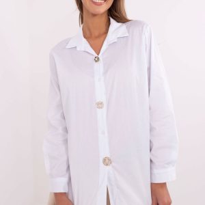 Overhemd met lange mouwen model 204395 Italy Moda