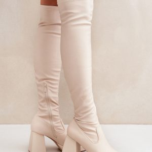 Laarzen met hoge hakken model 204664 Step in style