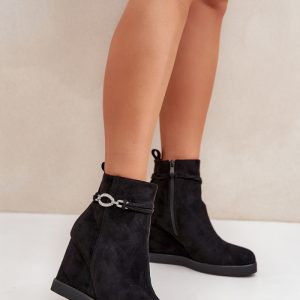 Laarsjes op sleehak model 204672 Step in style