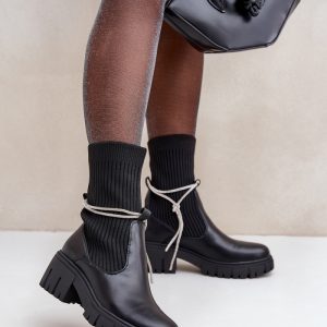 Laarsjes met hoge hak model 204709 Step in style