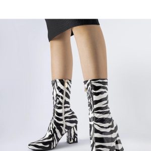 Laarsjes op sleehak model 204737 Solea