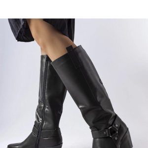 Laarzen met hoge hakken model 205122 Solea