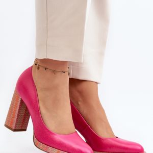 Pumps met dikke hak model 192296 Step in style