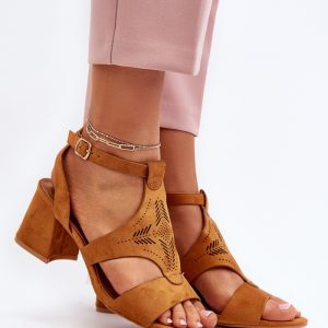 sandalen op hak model 194491 Step in style