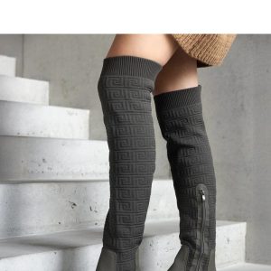 Laarzen met hoge hakken model 206438 Solea