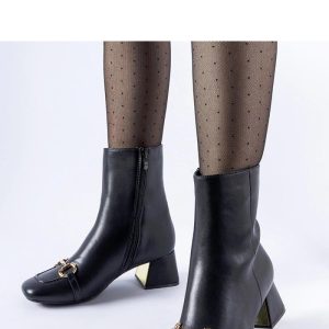 Laarsjes met hoge hak model 206502 Solea
