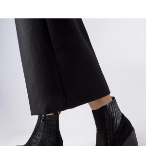Laarsjes op sleehak model 206554 Solea