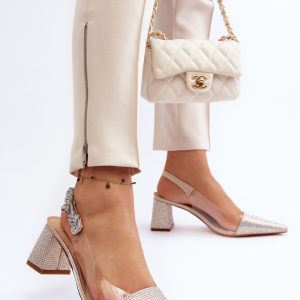 Pumps met dikke hak model 191356 Step in style